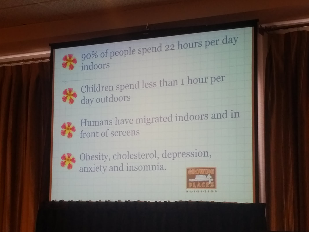 Slide from Green Trades Conference Nov. 2018
